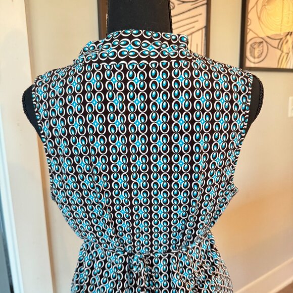 Vintage Tank Top \ Brown Y2K Blouse with Ruffles by Heart Soul - Picture 5 of 15